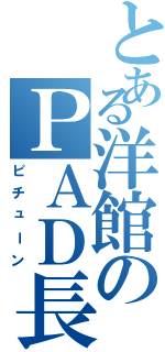 とある洋館のＰＡＤ長（ピチューン）