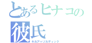 とあるヒナコの彼氏（キルア＝ゾルディック）