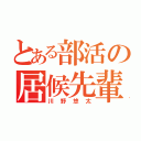 とある部活の居候先輩（川野悠太）