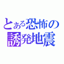 とある恐怖の誘発地震（）