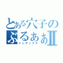 とある穴子のぶるぁぁぁⅡ（インデックス）