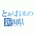 とあるお米の新潟県（コシヒカリ）