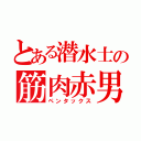 とある潜水士の筋肉赤男（ペンタックス）