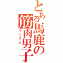 とある馬鹿の筋肉男子（ウエスター）