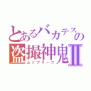 とあるバカテスの盗撮神鬼Ⅱ（ムッツリーニ）