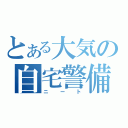 とある大気の自宅警備員（ニート）