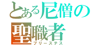 とある尼僧の聖職者（プリーステス）