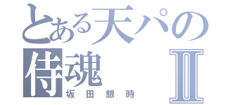 とある天パの侍魂Ⅱ（坂田銀時）