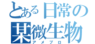 とある日常の某微生物サイト（アメブロ）