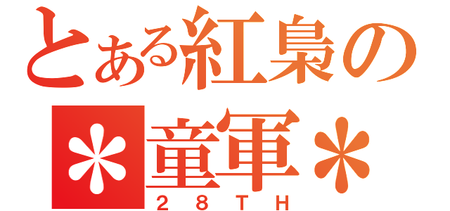 とある紅梟の＊童軍＊（２８ＴＨ）