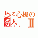 とある心優の愛人Ⅱ（さやっぴー）