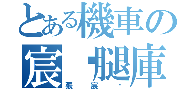 とある機車の宸瑋腿庫（張宸瑋）