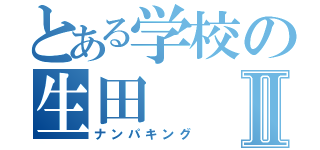 とある学校の生田Ⅱ（ナンパキング）