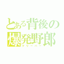 とある背後の爆発野郎（クリーパー）