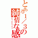 とある１／３の純情な感情（シャムシェイド）