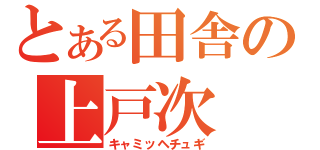 とある田舎の上戸次（キャミッヘチュギ）