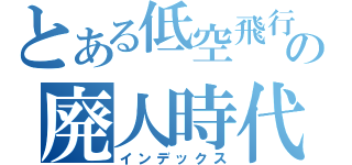 とある低空飛行の廃人時代（インデックス）
