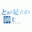 とある足立の紳士（しょへさん）