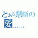 とある禁斷の愛（インデックス）