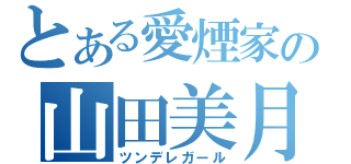 とある愛煙家の山田美月（ツンデレガール）