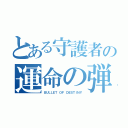 とある守護者の運命の弾丸（ＢＵＬＬＥＴ ＯＦ ＤＥＳＴＩＮＹ）