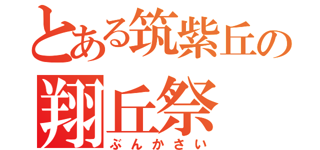 とある筑紫丘の翔丘祭（ぶんかさい）