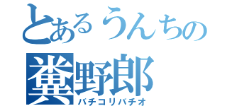 とあるうんちの糞野郎（バチコリバチオ）