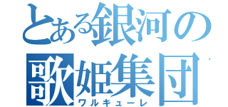 とある銀河の歌姫集団（ワルキューレ）