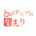 とあるテニス好きの集まり（テニス最高！！！）