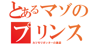 とあるマゾのプリンス（カツモリポッターの勇姿）