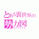 とある裏世界の勢力図（サブアトラス）