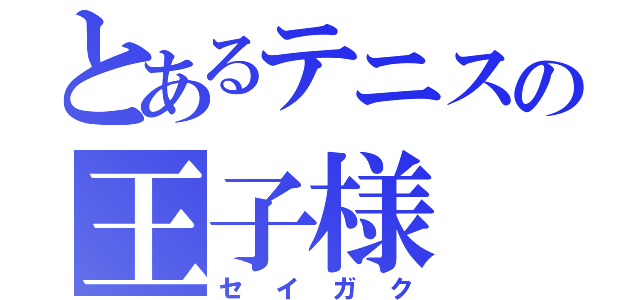 とあるテニスの王子様（セイガク）