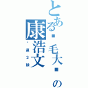 とある长毛大傻叼の康浩文（傻逼２球）