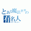 とある魔法世界の有名人（ハリーポッター）