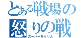 とある戦場の怒りの戦士（スーパーサイヤ人）