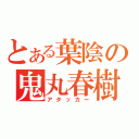 とある葉陰の鬼丸春樹（アタッカー）