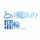 とある魔法の指輪（ウィザードリング）