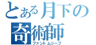 とある月下の奇術師（ファントムシーフ）