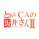 とあるＣＡの坂井さんⅡ（セキュリティエンジニア）