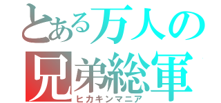 とある万人の兄弟総軍（ヒカキンマニア）