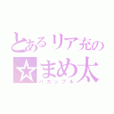 とあるリア充の☆まめ太☆（バカップル）