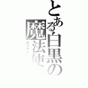 とある白黒の魔法使い（キリサメ　マリサ）