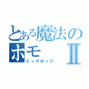 とある魔法のホモⅡ（どっぴばっぴ）