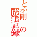 とある剛の成長記録（エピソード）