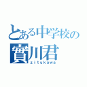 とある中学校の實川君（ｚｉｔｕｋａｗａ）