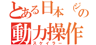 とある日本（ジャパン）の動力操作（スケイラー）