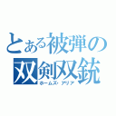 とある被弾の双剣双銃（ホームズ・アリア）