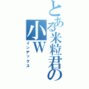 とある米粒君の小Ｗ（インデックス）