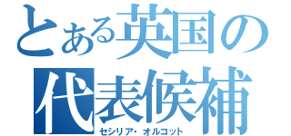 とある英国の代表候補生（セシリア・オルコット）