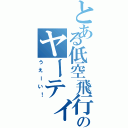 とある低空飛行のヤーティ使い（うえーい！）